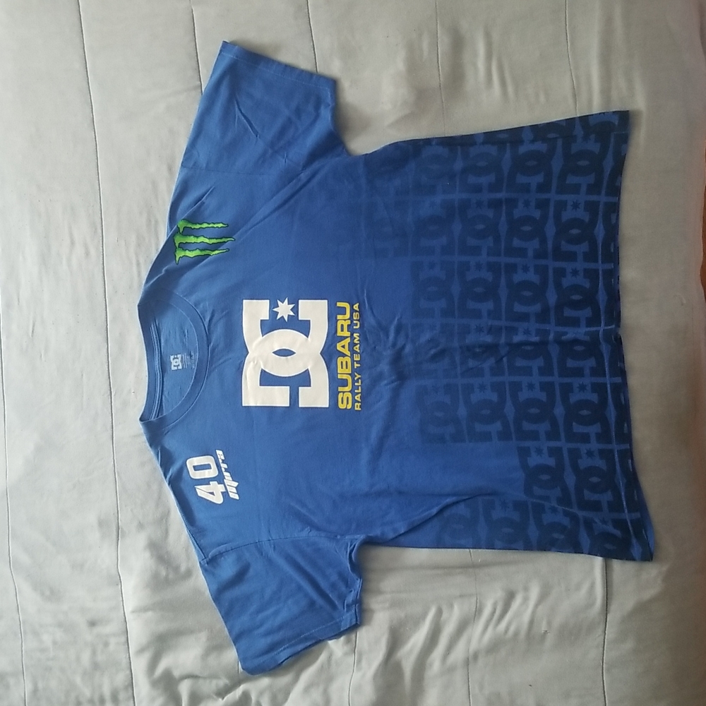 T shirt DC Subaru Mirra XXL blue